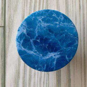 BUNDLE 10/$5 Cell Phone Grip BLUE MARBLE WAVES